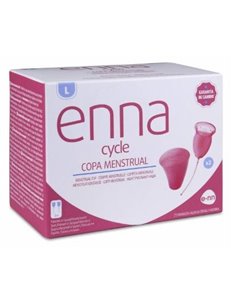 Enna Copa Menstrual (L) 2Copas+Caja Esteril de Enna Cycle