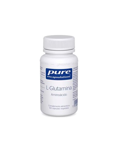 L-Glutamina 60cap (24x32g) de Pure Encapsulations