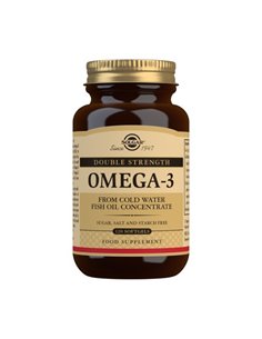 Omega 3 Doble Concentracion 120Cap. Blandas de Solgar