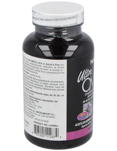Ultra Omega 3-6-9 90Perlas de Natures Plus