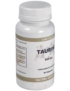 Taurina 500Mg. 90Cap. de Ortocel Nutri-Therapy