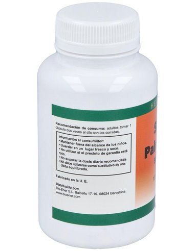 Saw Palmetto 500Mg. 100Cap. de Bioener