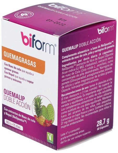 Biform Quemalip 60Cap. de Dietisa (Dielisa)