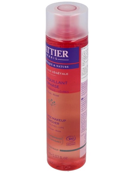 Desmaquillador Bifasico Ojos Sensibles-Labios150Ml de Cattier