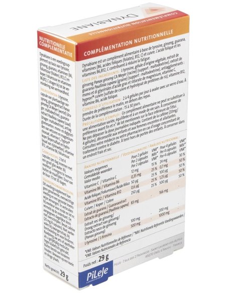 Dynabiane  60 cápsulas de Pileje