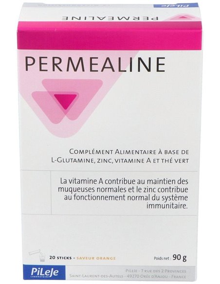 Permealine Sabor Naranja 20Sticks de Pileje