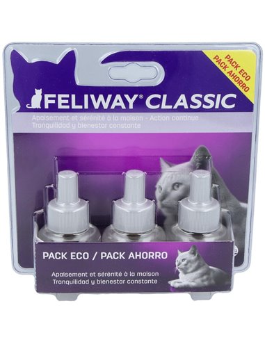 Feliway Classic Pack Recambio 3Meses de Ceva Vet