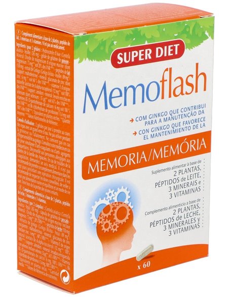 Memoflash Memoria 60Cap Agbio de Superdiet