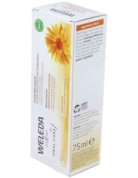 Pasta Dentifrica De Calendula 75Ml. de Weleda