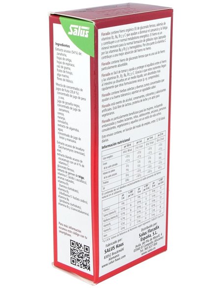 Floradix Hierro 250Ml de Salus