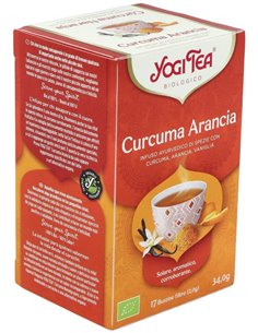 Yogi Tea Cúrcuma Naranja 17 X 2 G de Yogi Tea