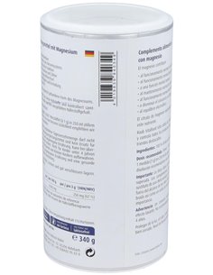 Magnesio Citrato polvo, bote 340g de Raab Vitalfood