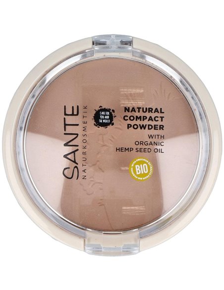 Maquillaje Compacto 02 Neutral Beige 9Gr. de Sante Naturkosmetik