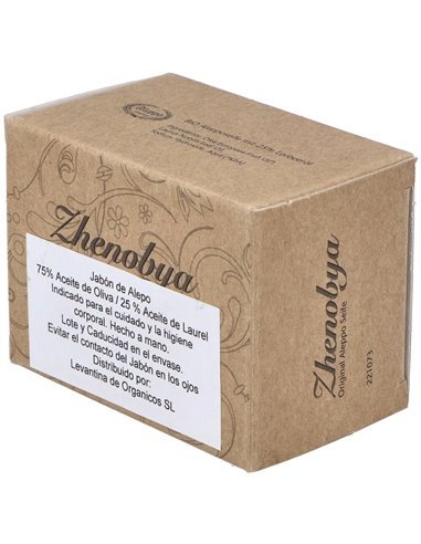 Jabon De Alepo 75-25% 200Gr. de Zhenobya