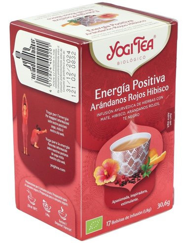 Yogi Tea Energia Positiva Arandano Hibisco 17Inf. de Yogi Tea