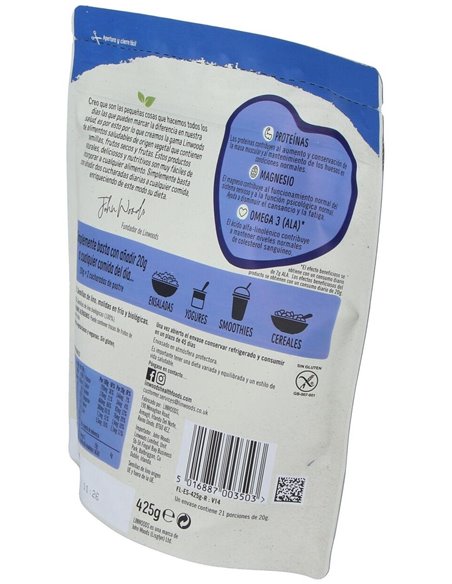 Semillas De Lino Molidas 425Gr Bio de Linwoods