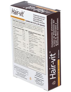 Hair-Vit® 30 Cáps de Health Aid