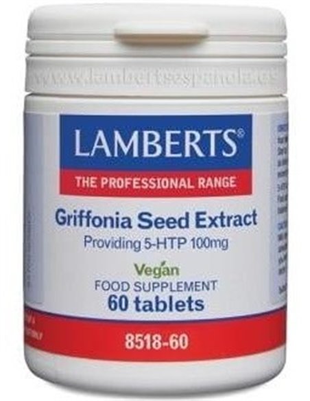 5HTP 100 mg (Extracto de semillas de Griffonia)  de Lamberts