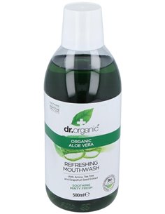 Enjuague Bucal Aloe Vera Organico 500Ml. de Dr. Organic