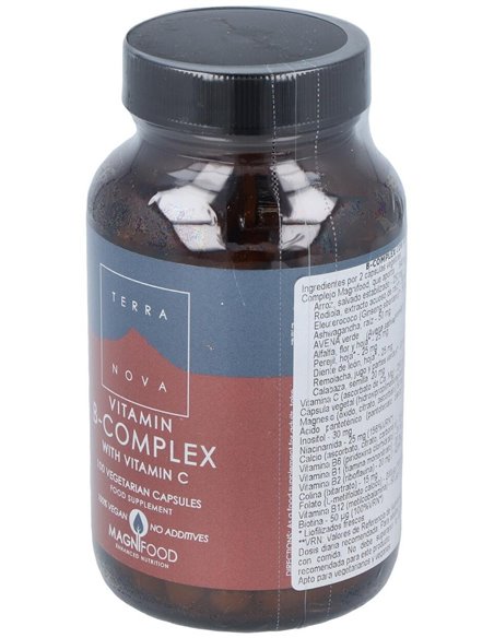 B-Complex Con Vit-C 100Vcap. de Terranova