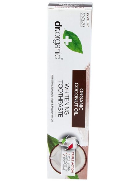 Pasta De Dientes Aceite De Coco Organico 100Ml. de Dr. Organic