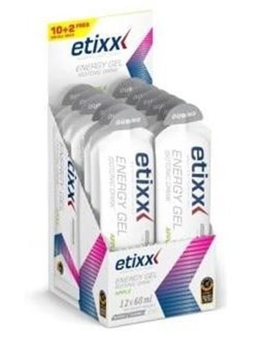 Etixx Isotonic Energy Gel Sabor Manzana 12Ud. de Etixx