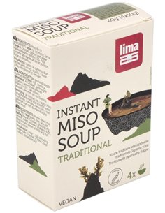 Sopa Miso Tradicional Instantanea 4Sbrs. Bio Vegan de Lima