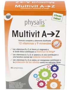 Multivit A -> Z de Physalis