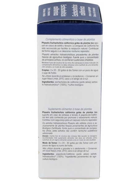 Amapola De California  Extracto 100Ml. Bio de Physalis