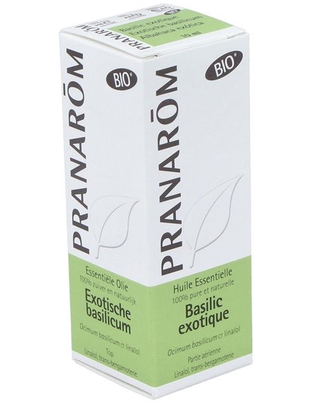 Albahaca Exotica Aceite Esencial 10Ml. Bio de Pranarom Aceites