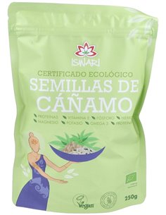 Semillas De Cañamo Sin Cascara 250Gr. Bio de Iswari