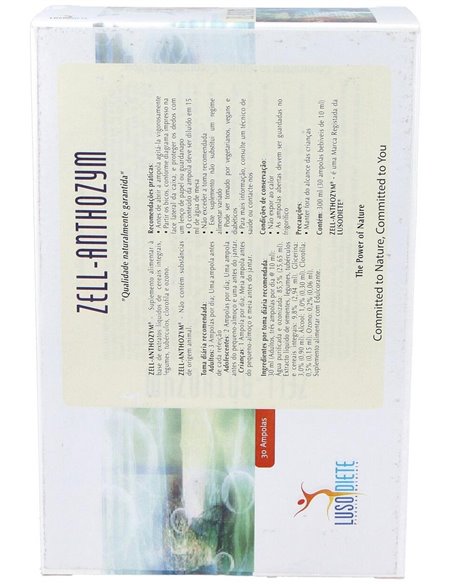 Zell-Anthozym 30X10Ml. Lusodiet de Lusodiete