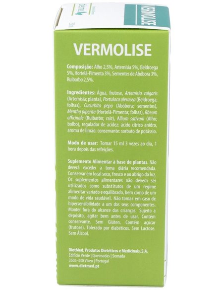 Vermolise 250Ml. de Dietmed