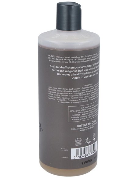 Champu Ortiga Anticaspa 500Ml. Eco Vegan de Urtekram