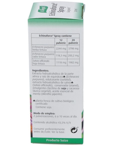 Echinaforce Spray Ml 30 de A.Vogel
