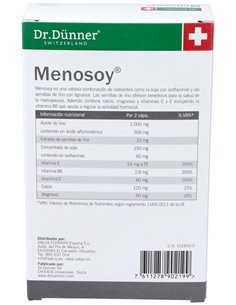 Menosoy 60Cap. Dr.Dunner de Salus