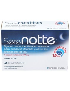 Melatonina 1,9Mg. (Serenotte) 60Comp.Mast. de Specchiasol