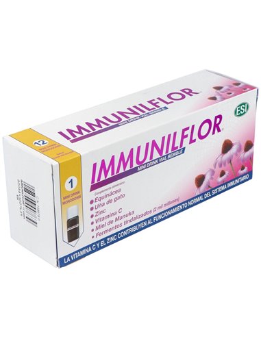 Immunilflor Mini Drink 12 Viales de Trepatdiet-Esi
