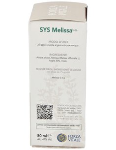 Sys.Melisa 50Ml. de Forza Vitale