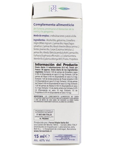 Psc Allergy Depurato Alergias Spray 15Ml. de Forza Vitale
