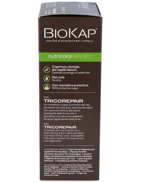 Tinte Castaño Oscuro Chocolate 140Ml 2.9 Delicato de Biokap