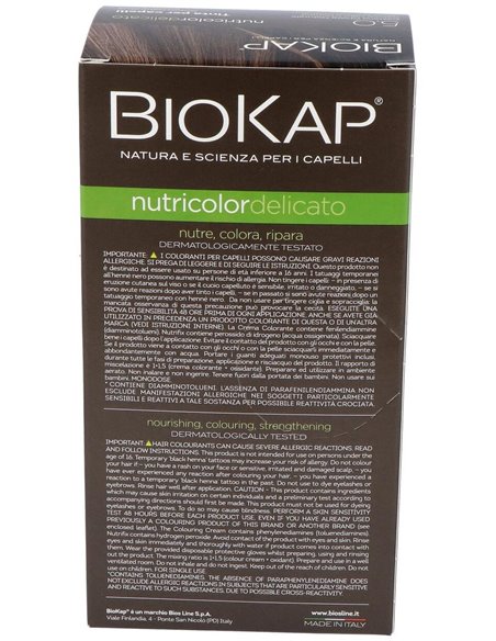 Delicato 5.00 Castaño Claro Natural 140 ml            de Biokap
