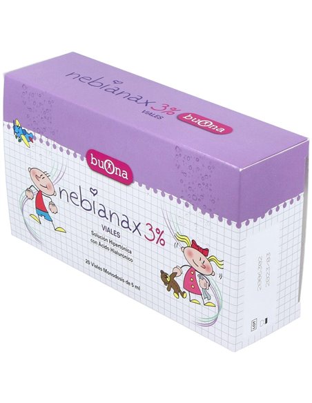 Nebianax 3% Limpieza Nasal 20Viales de Buona