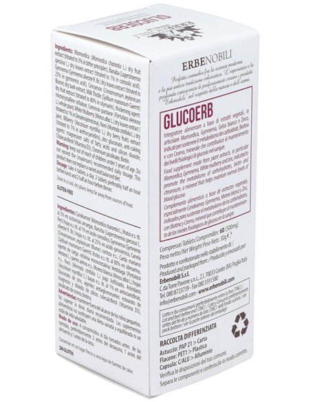 Glucoerb Compost Glucemia 60Comp de Erbenobili