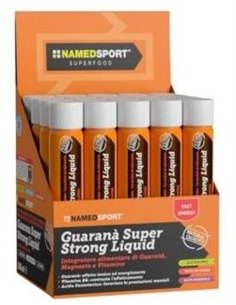 Guarana Super Strong 20Viales. de Named Sport