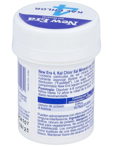 Sal Schussler Nº4 Kalium Chloratum 240Comp. de New Era