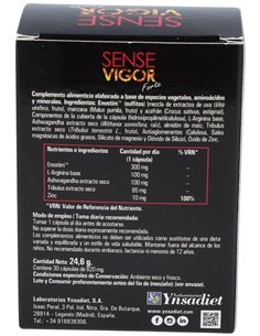 Sense Vigor Forte  30 Caps. V de Ynsadiet