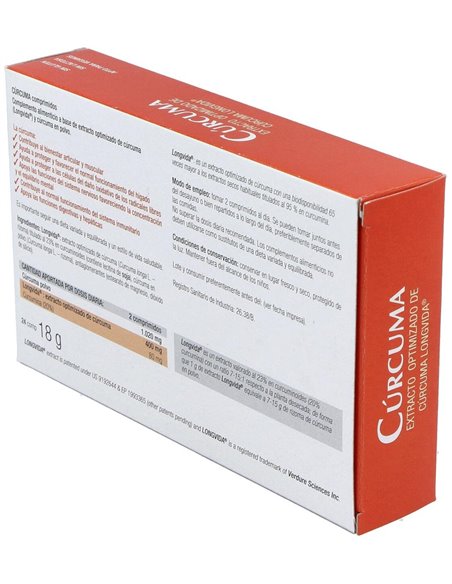 Curcuma 24Comp. de Santiveri