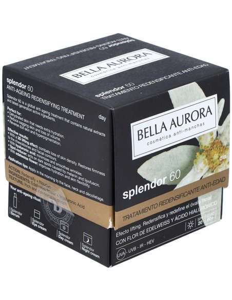 Splendor +60 Dia Crema Redensificante 50Ml. de Bella Aurora