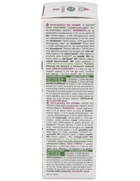 Phyto-Bipole Mix-Epiderm (Piel) 50Ml. de Phytobiopole
